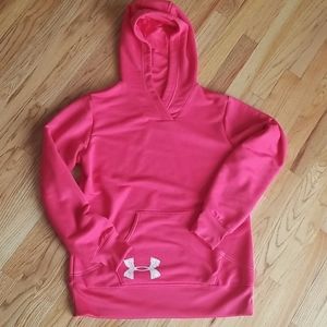 Under Armour Women's Pink Hoodie (L)